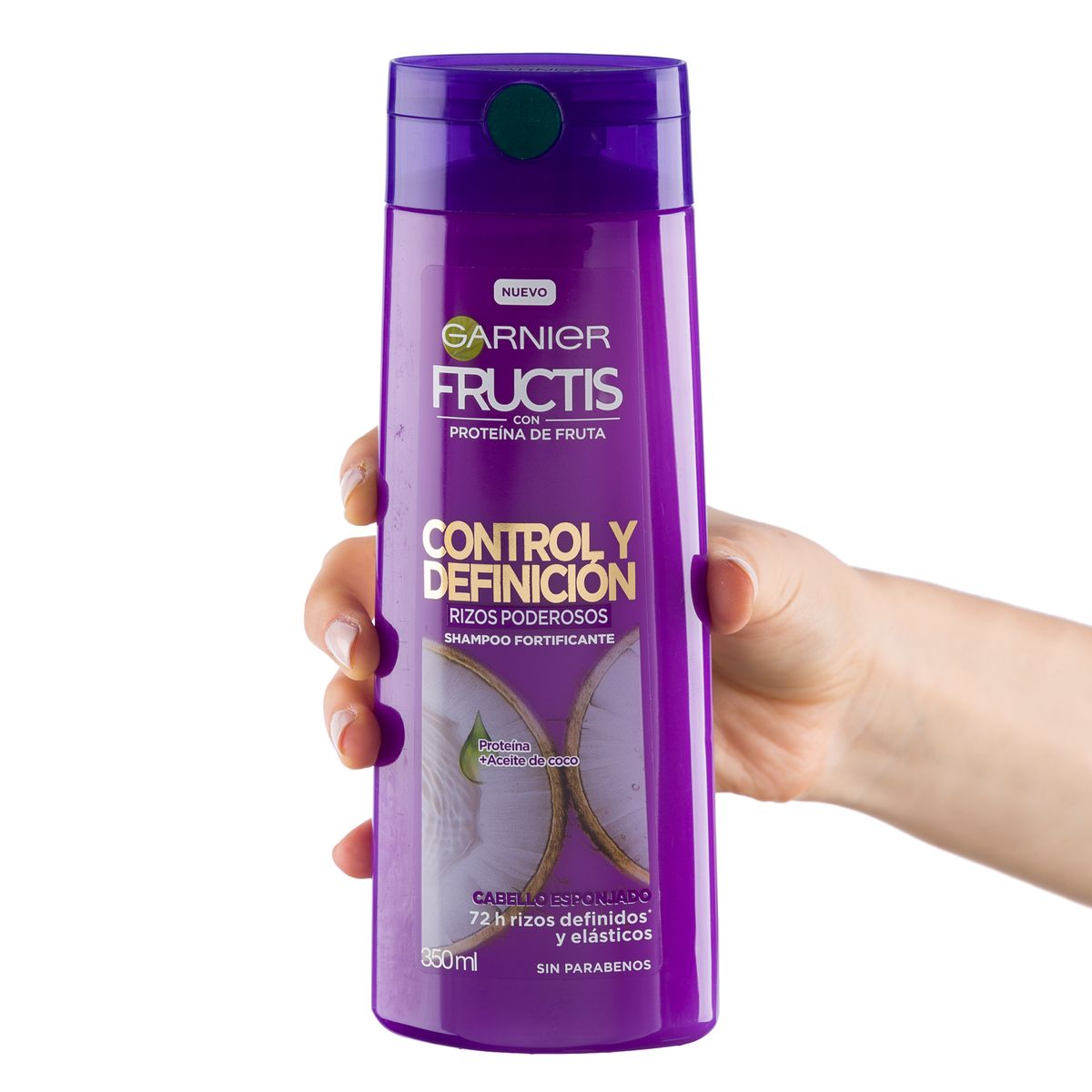 Shampoo Garnier Fructis Control Y Definición Rizos 350 ml Farmalife