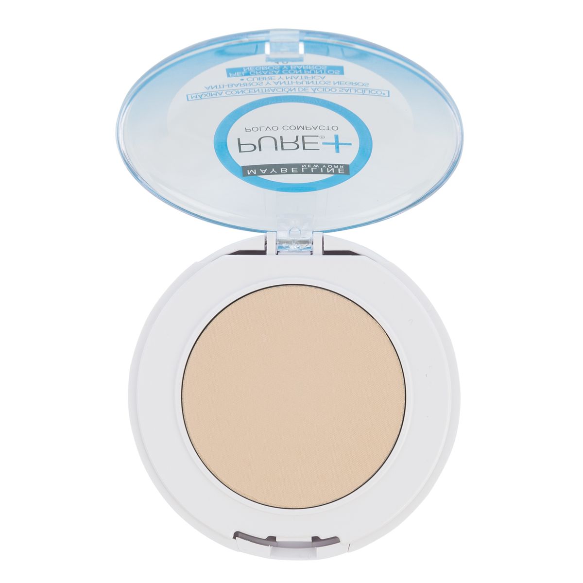 Maybelline Polvo compacto PURE+ MAKE UP ARENA NATURAL SB - Farmalife polvo maybelline infalible precio