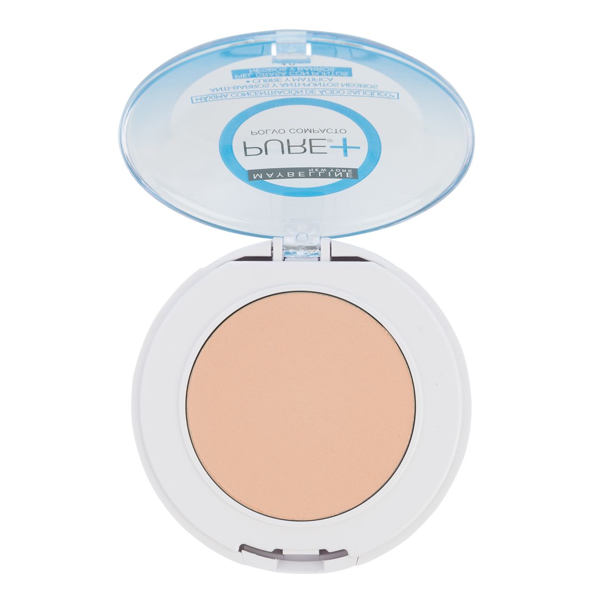 Maybelline Polvo compacto PURE+ MAKE UP DORADO - Farmalife polvo maybelline rojo