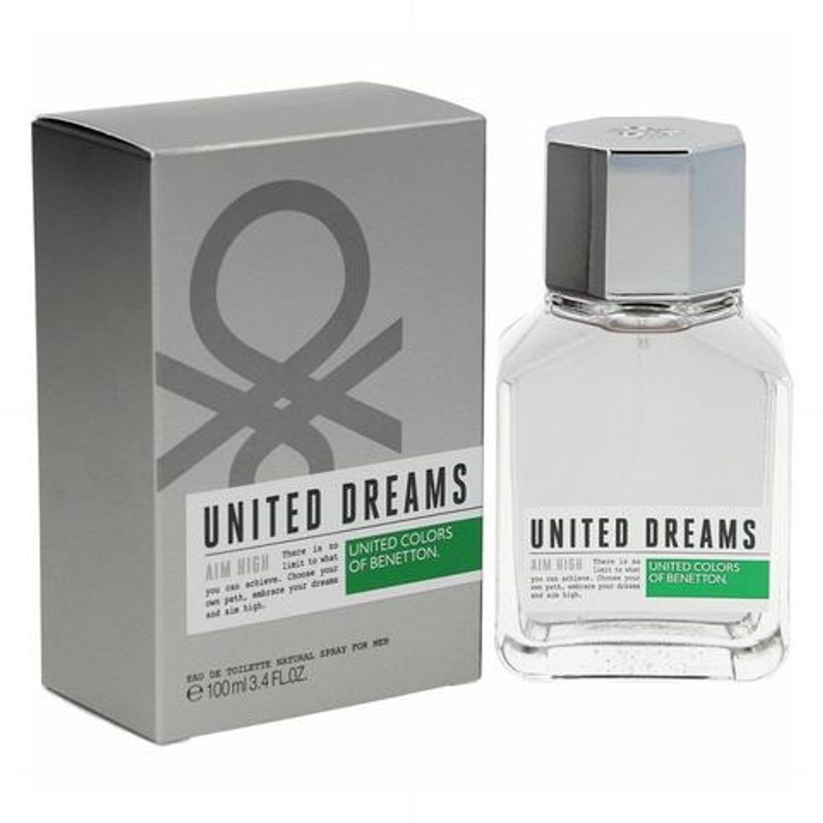 Viaje regalo sociedad Perfume Benetton United Dreams Aim High For Men Edt 100Ml - Farmalife