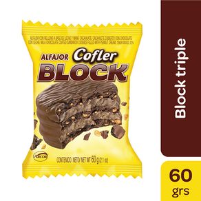 Arcor Alfajor Cofler Block X 60Gr - Farmalife