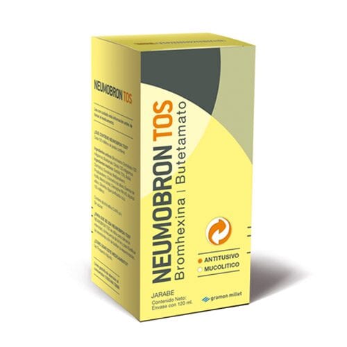 Neumobron Tos Sin Azúcar Jarabe X 120 Ml