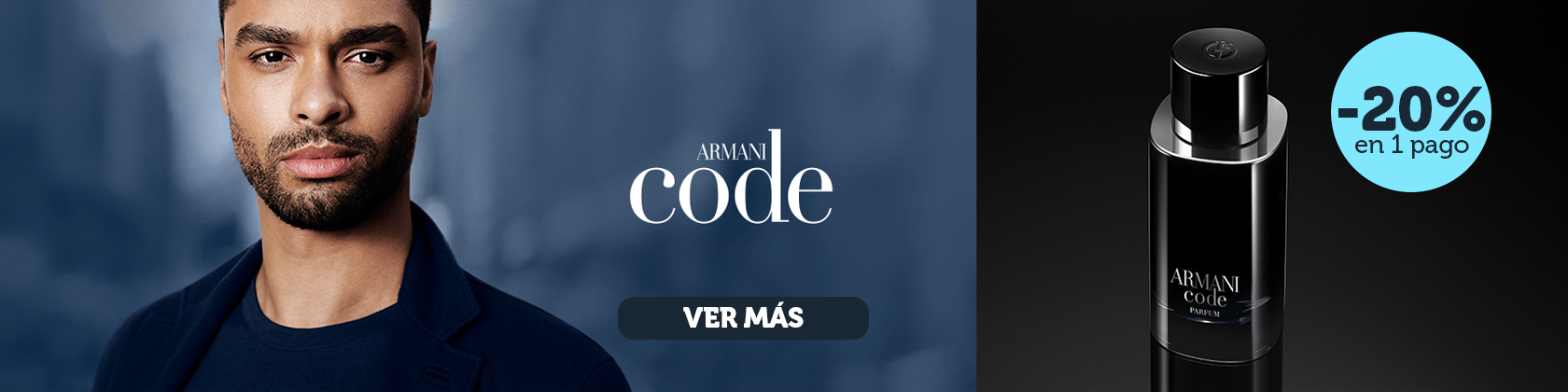 Banner desktop - armani code