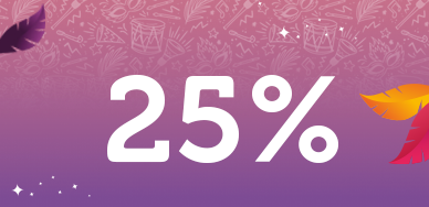 25% off