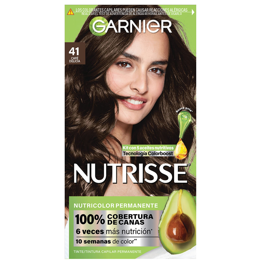 Kit Tintura Nutrisse Clasico Tono 41 Café Delicia