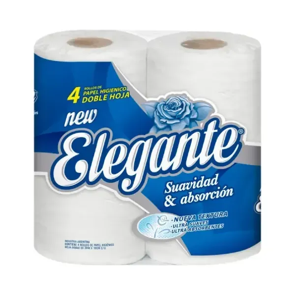 Elegante Papel Higienico 4 X 30 M D/Hoja